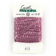 Carat 4mm Hand Embroidery Thread, Col 413 Pink